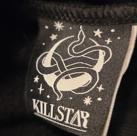 Killstar Elysian Fields Black Hood Dress, XS - Picture 8 of 14